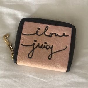 “I love juicy” wallet